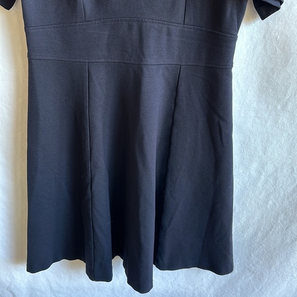 J. Crew short sleeve little black dress, size 10 - Picture 3 of 9